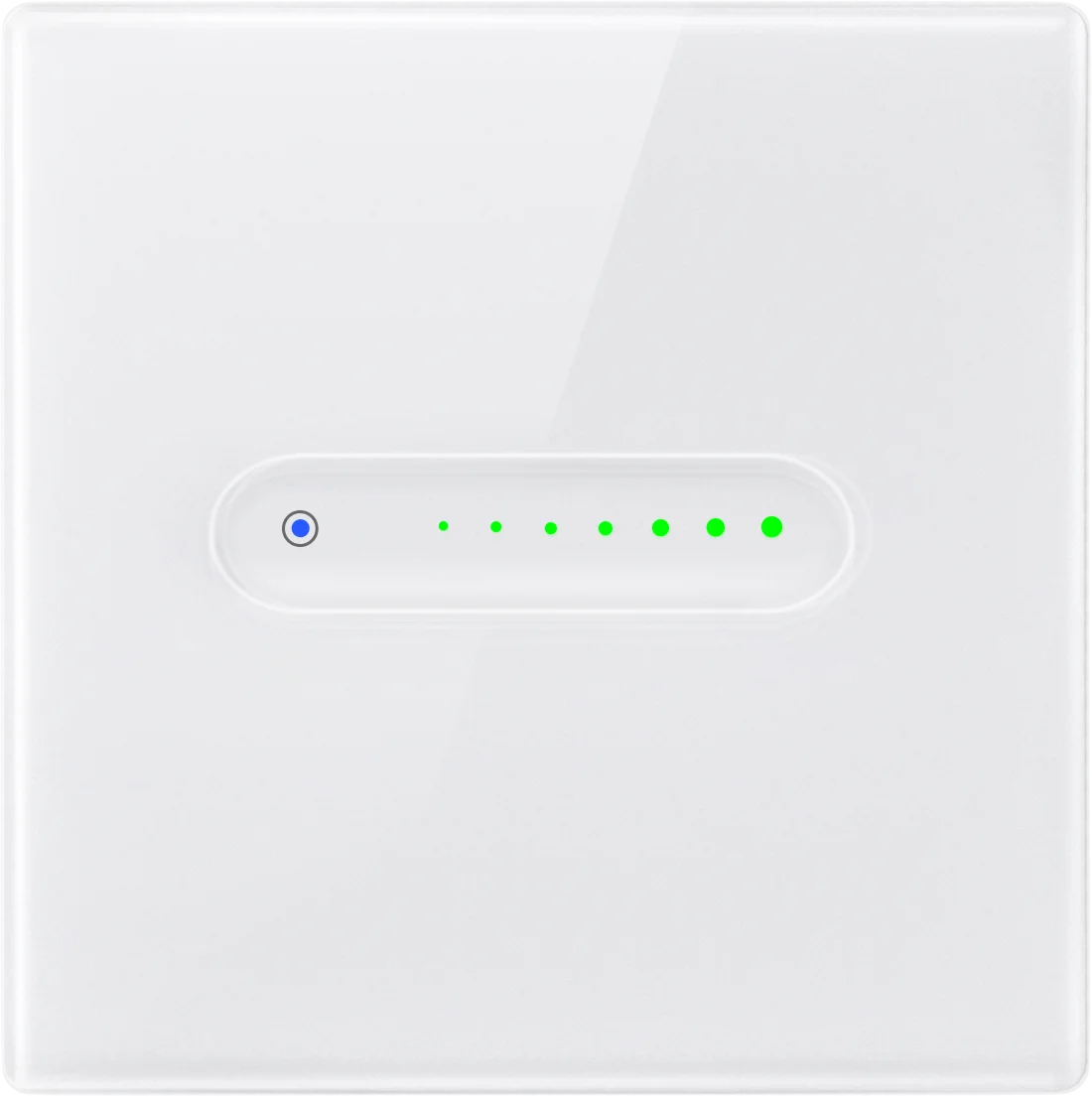 AVATTO WiFi Smart Dimmer Switch with Sliding Indicator Light,EU stand Groove Design,Smart Life APP Remote Control