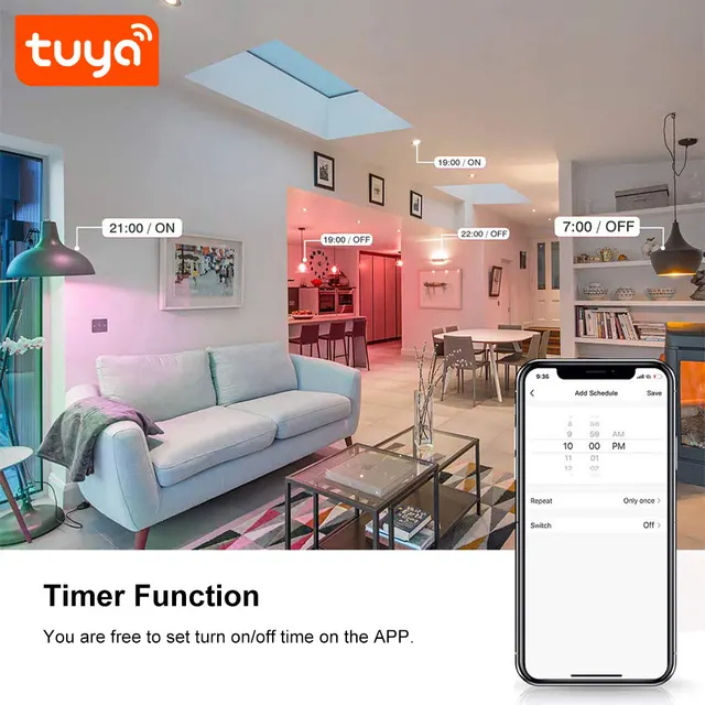 LED Smart Wi-Fi Bulb with 16 million colours