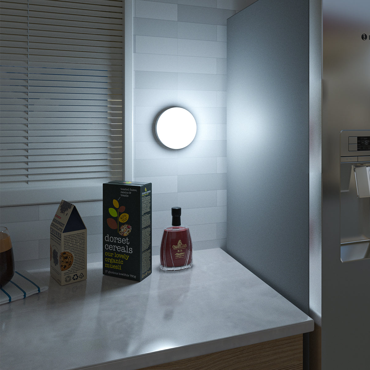 Round tap LED Night Light