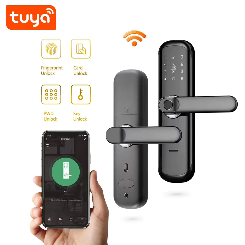 Biometric Remote Control Fingerprint Door lock
