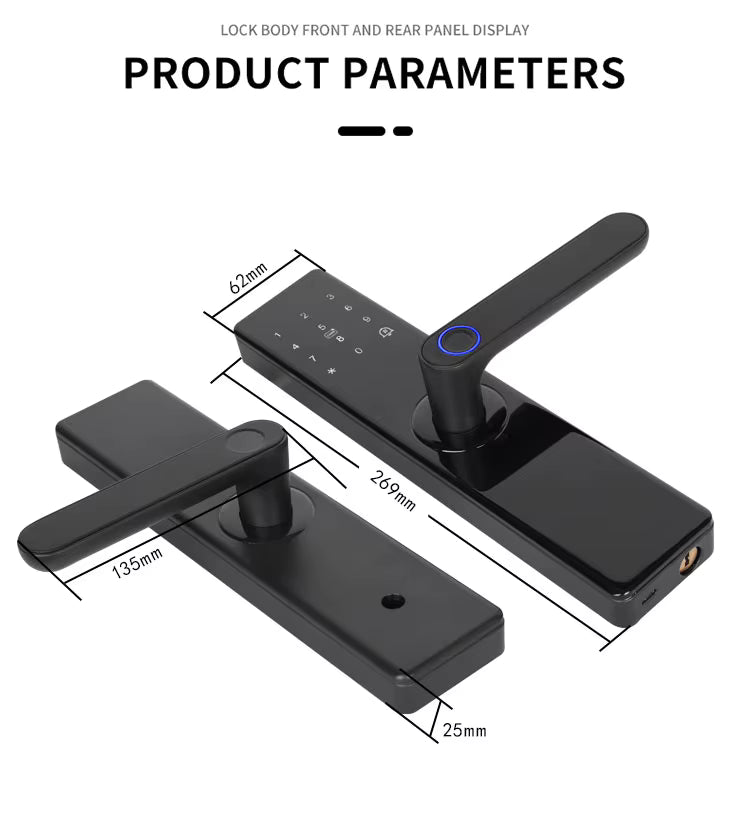 Biometric Smart Fingerprint Door lock Z17-ty