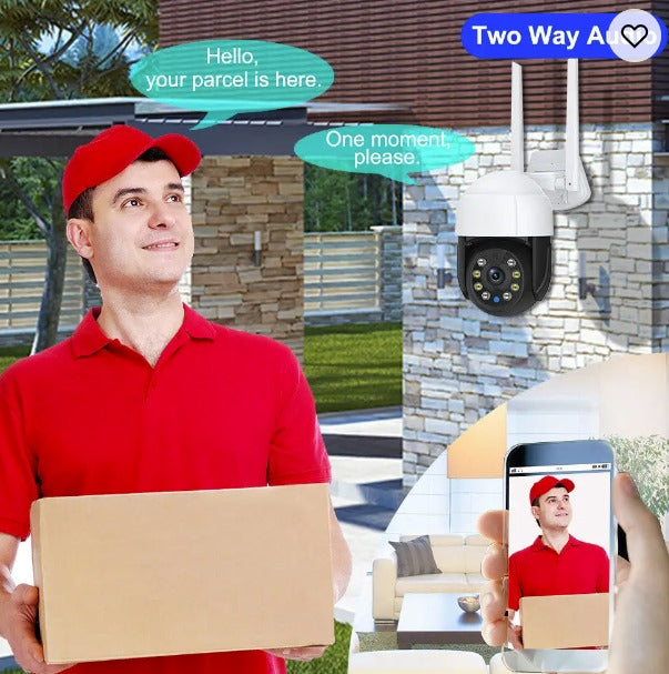 Tuya Smart 3.0MP waterproof PTZ camera