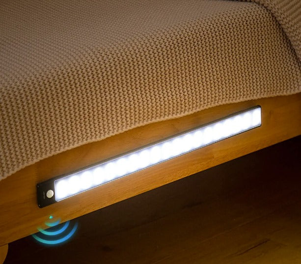 Induction LED Bar Light, 60cm LED Light Bar, Motion Sensor LED Light, Under-Cabinet LED Light, Energy-Efficient LED Bar, Smart LED Lighting, Induction Light Bar 60cm, LED Light with Motion Detection, Automatic LED Bar Light, LED Strip for Closets