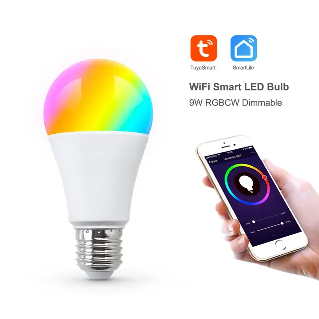 LED Smart Wi-Fi Bulb with 16 million colours