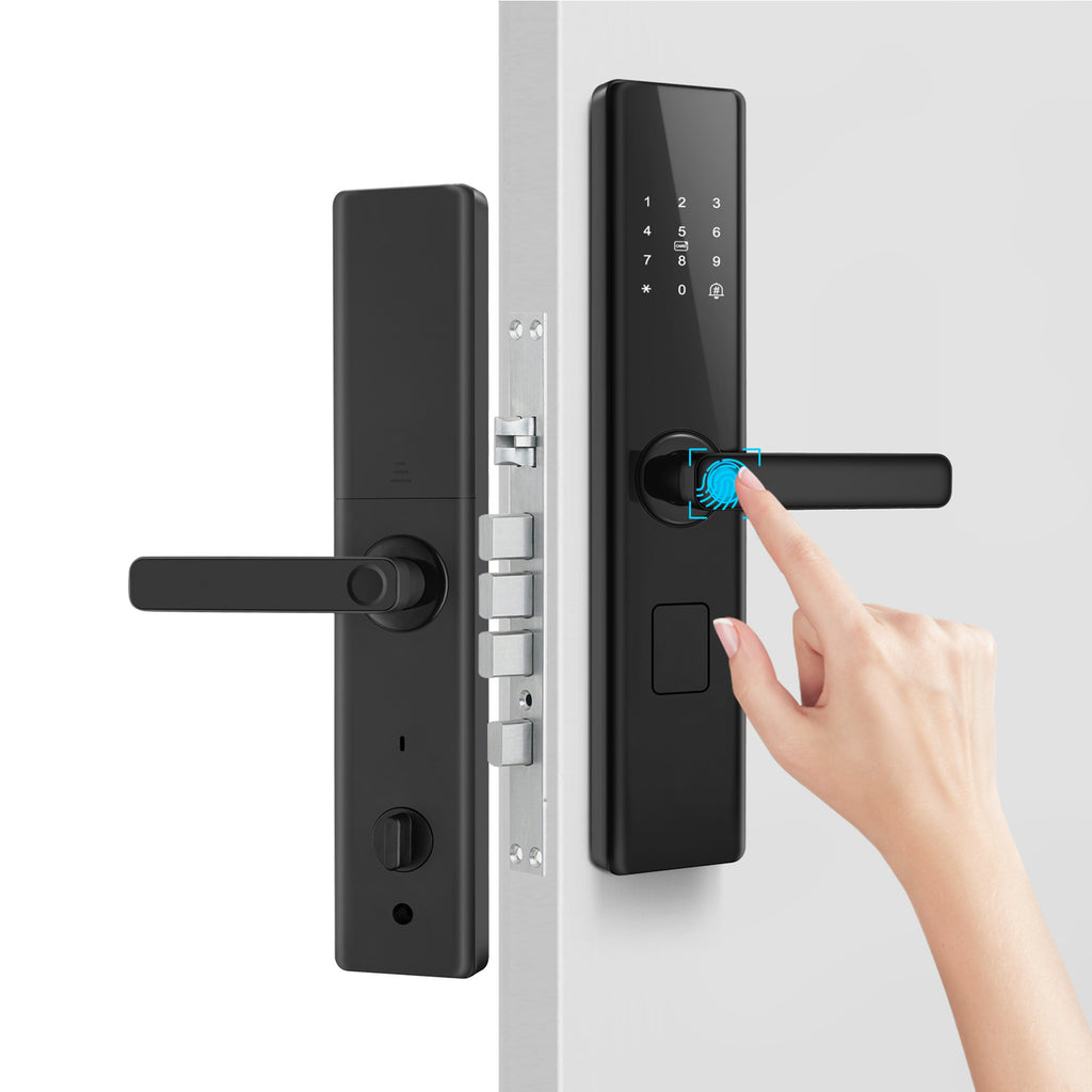 Tuya Smart WiFi Remote Control Fingerprint/app/password Door Lock PST-Z13-TY