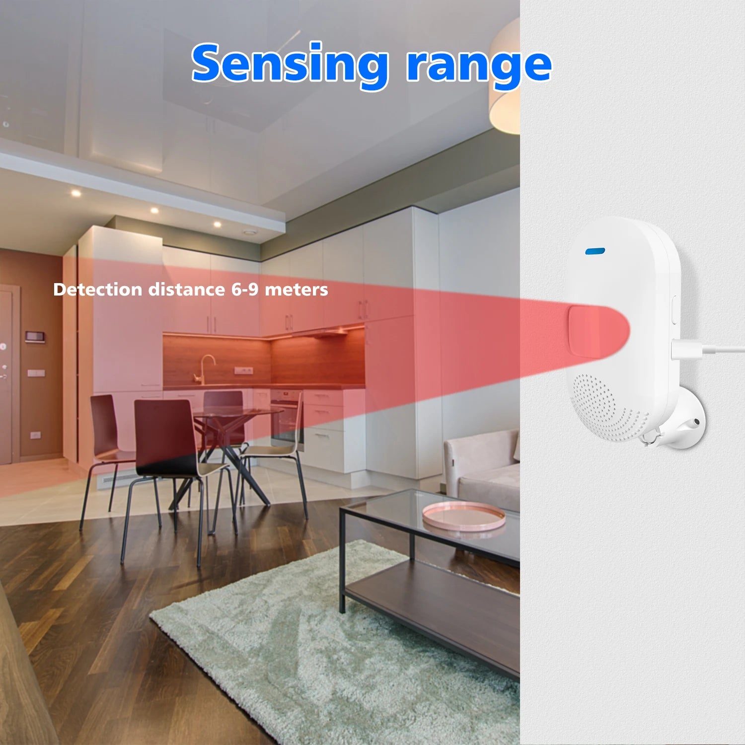 PIR Smart Alarm with motion sensor.