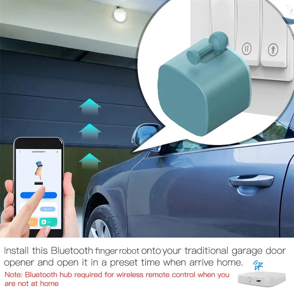 Finger Robot Smart Switch, Smart Home Automation, Tuya App Compatible Switch, Smart Switch for Home, Remote Control Smart Switch, Home Appliance Automation, IoT Finger Robot, Smart Switch with App Control, Home Device Management, Easy Install Smart Switch