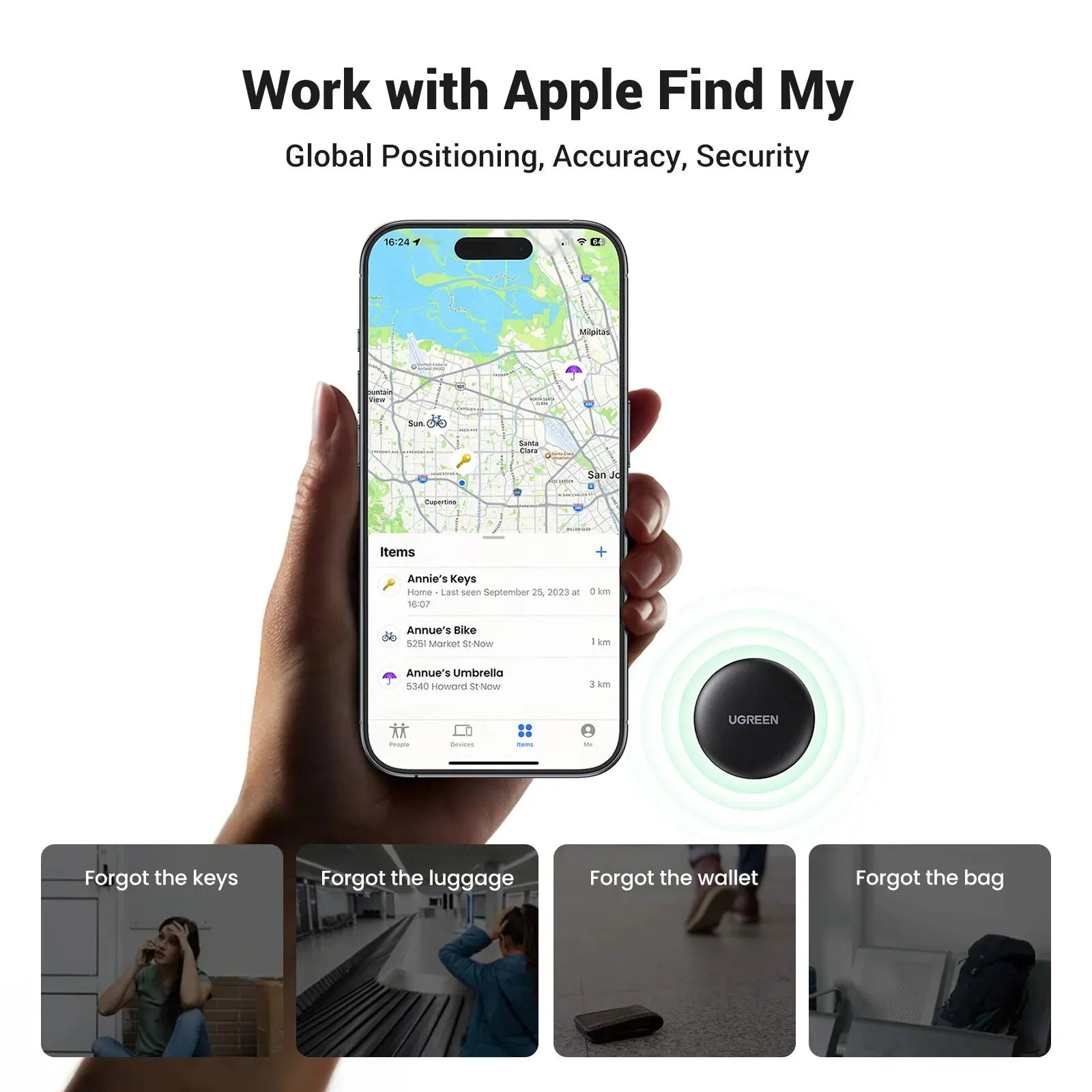 UGREEN Finder Security SmartTrack Link Smart Tag