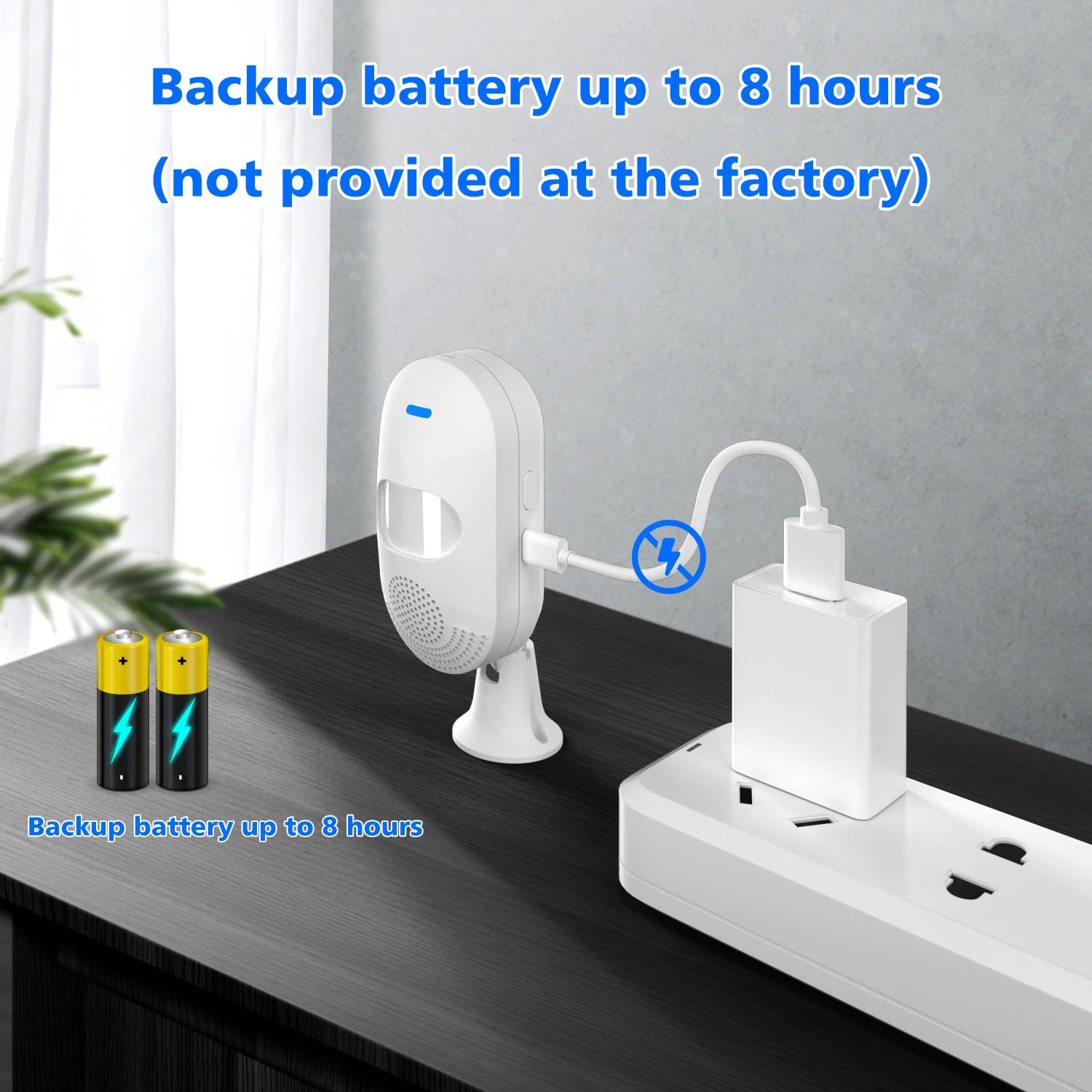 PIR Smart Alarm with motion sensor.
