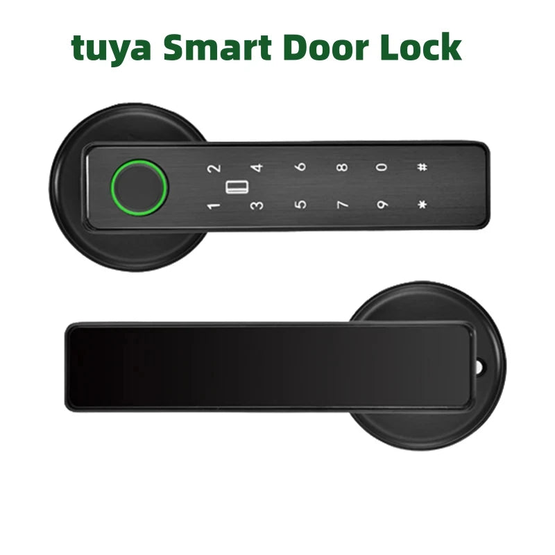 Electronic Smart Door Lock, Biometric Camera Door Lock, Fingerprint Door Lock, Smart Card Door Lock, Password Key Unlock Door Lock, Advanced Home Security Lock, Smart Lock with Camera, Multi-Access Door Lock, Secure Smart Door Lock, High-Tech Door Lock