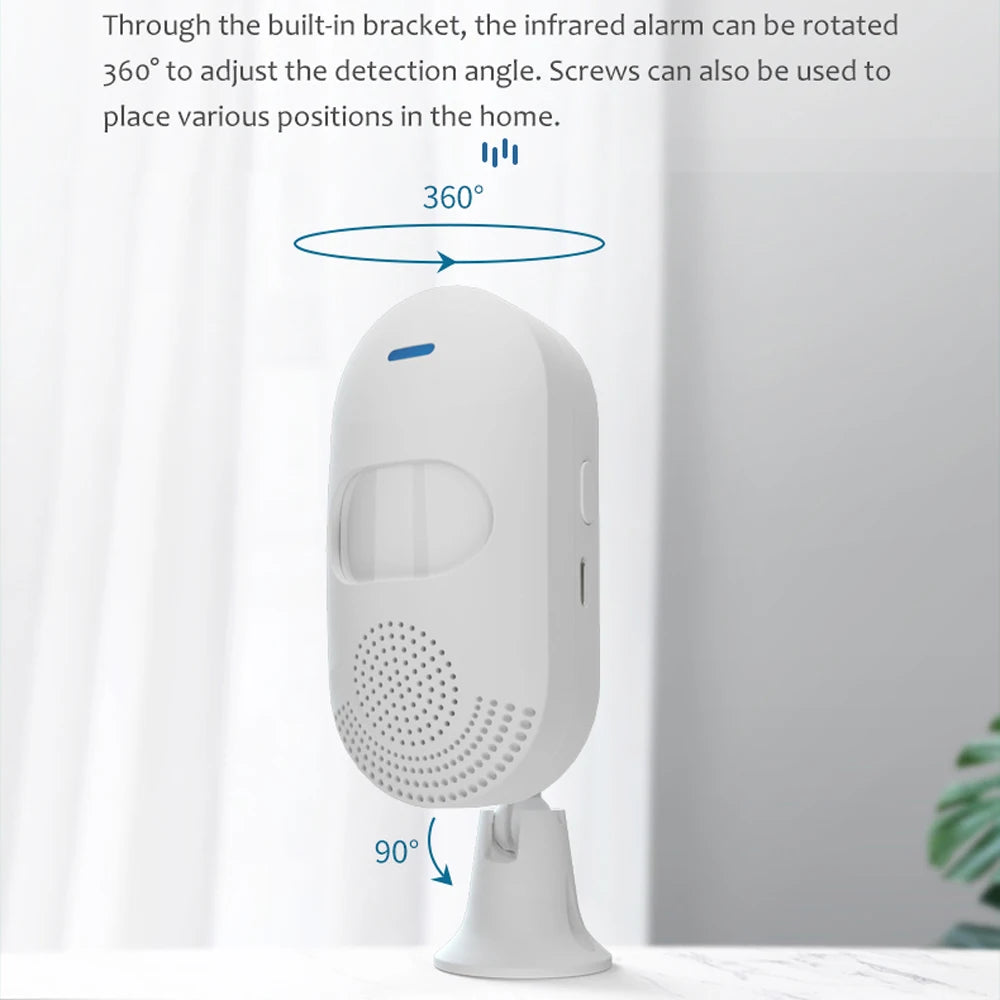 PIR Smart Alarm with motion sensor.