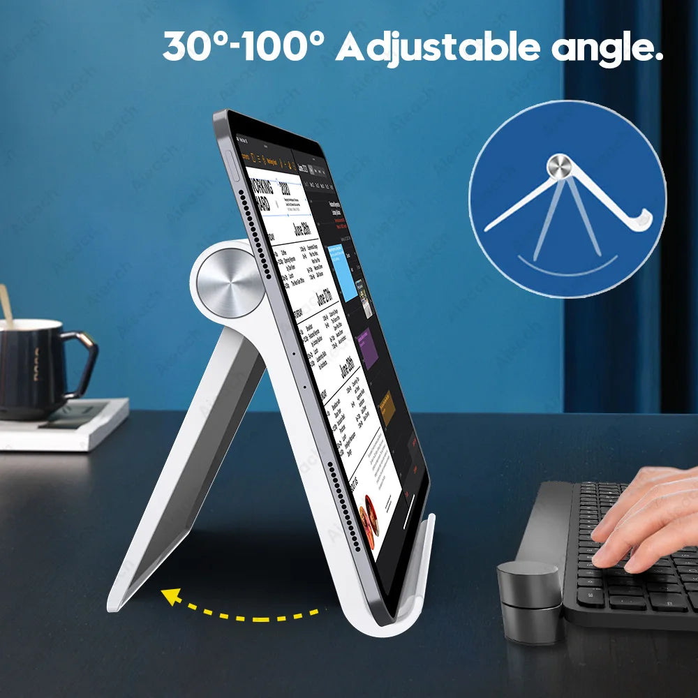 Tablet Phone Stand iPad Stand For iPad Pro iPhone Adjustable Desktop Tablet Support Phone Holder