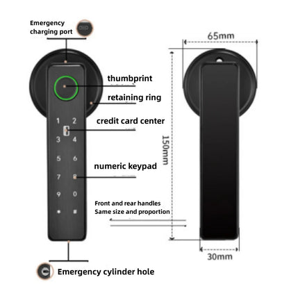 Electronic Smart Door Lock, Biometric Camera Door Lock, Fingerprint Door Lock, Smart Card Door Lock, Password Key Unlock Door Lock, Advanced Home Security Lock, Smart Lock with Camera, Multi-Access Door Lock, Secure Smart Door Lock, High-Tech Door Lock