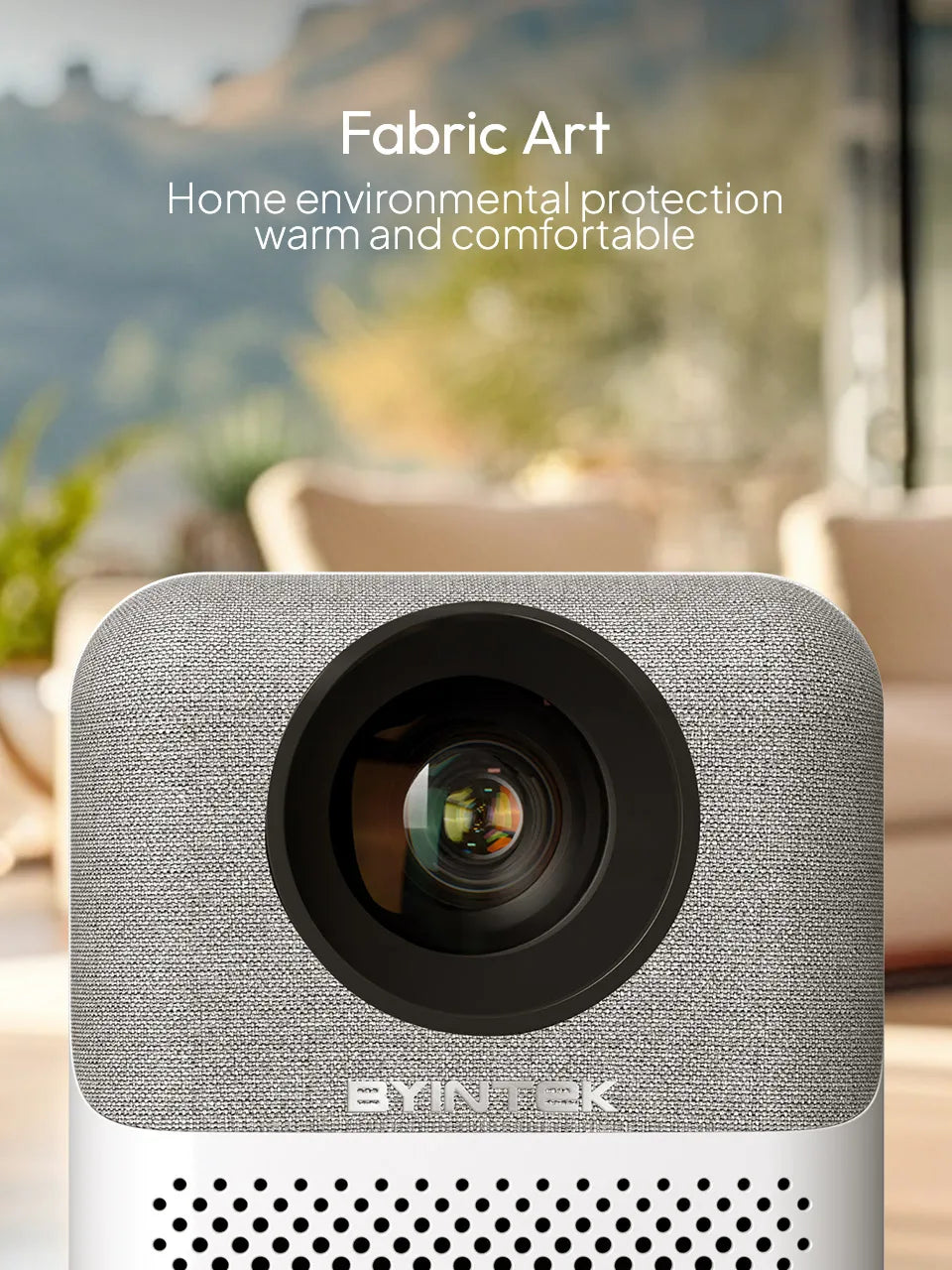 BYINTEK LOVE U4 Projector, 4K Portable Projector, Smart Wifi Projector, Android 9.0 Projector, Full HD 1080P Projector, Home Movie Theater Projector, Portable Projector for Home, Video Projector with WiFi, Compact 4K Projector, Best Home Theater Projector