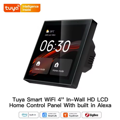 Smart 4" In-Wall LCD Home Control Panel