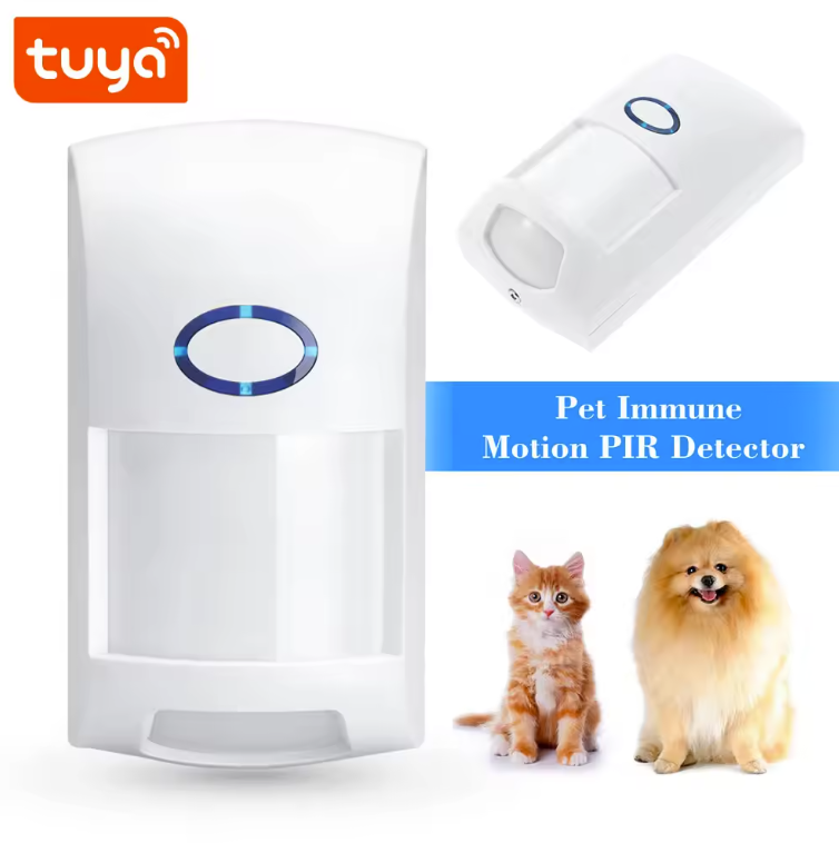 Smart Wireless PIR Sensor with Pet Immunity