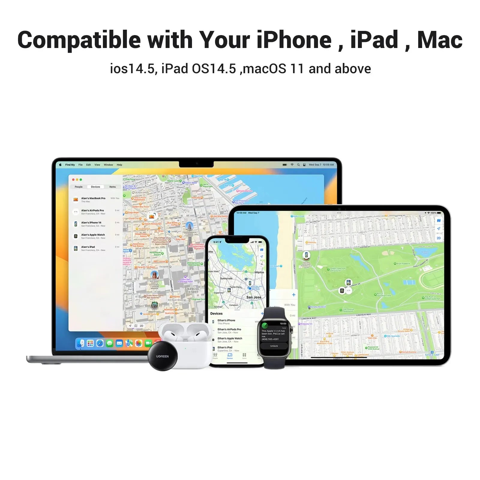 UGREEN Finder Security SmartTrack Link Smart Tag
