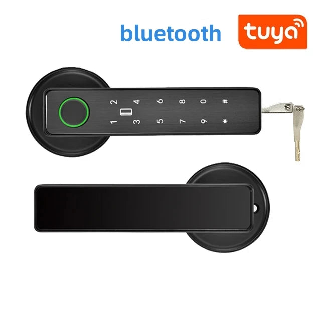 Electronic Smart Door Lock, Biometric Camera Door Lock, Fingerprint Door Lock, Smart Card Door Lock, Password Key Unlock Door Lock, Advanced Home Security Lock, Smart Lock with Camera, Multi-Access Door Lock, Secure Smart Door Lock, High-Tech Door Lock