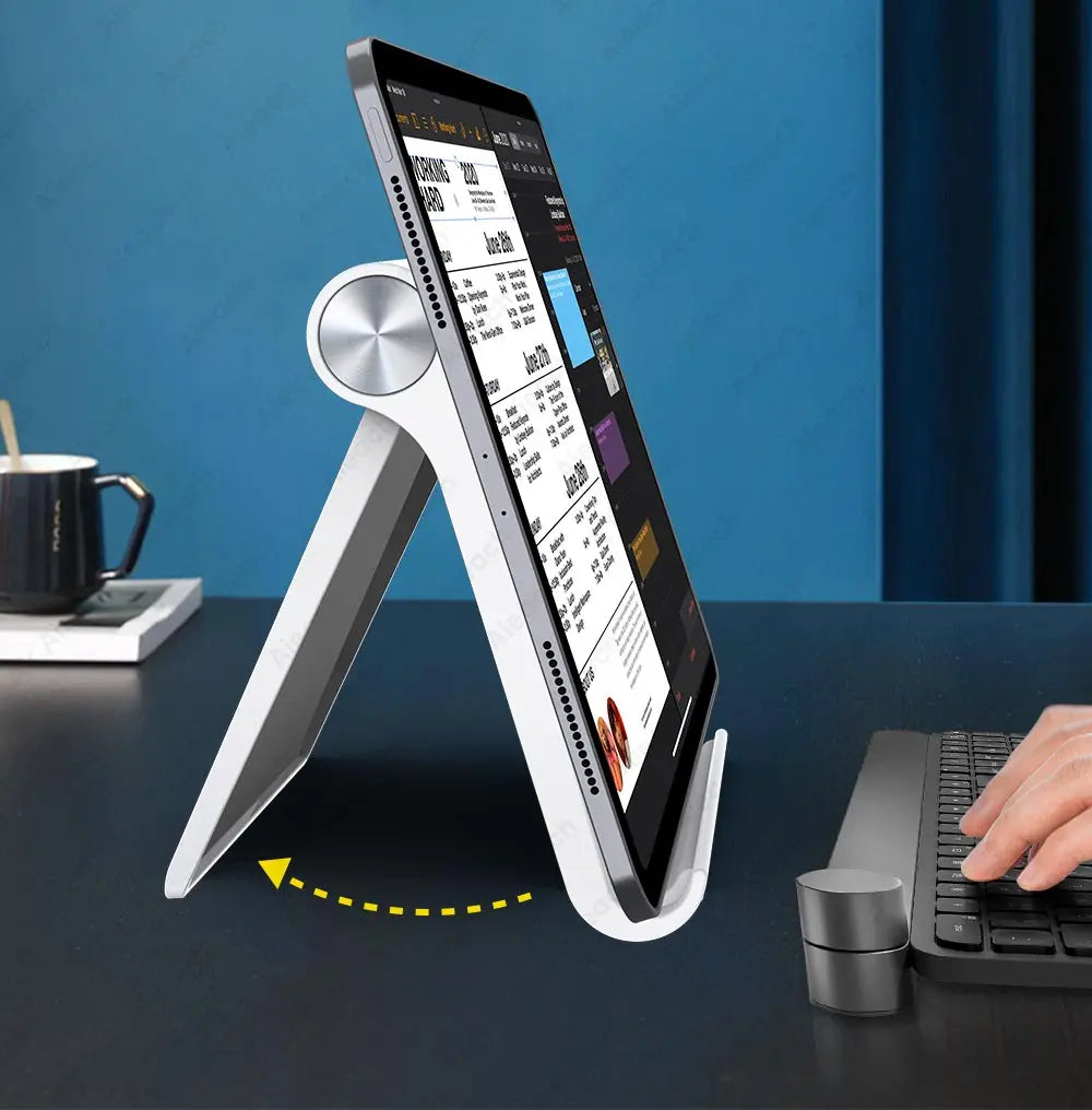Tablet Phone Stand iPad Stand For iPad Pro iPhone Adjustable Desktop Tablet Support Phone Holder