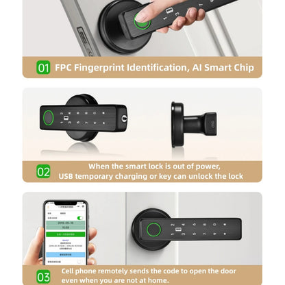 Electronic Smart Door Lock, Biometric Camera Door Lock, Fingerprint Door Lock, Smart Card Door Lock, Password Key Unlock Door Lock, Advanced Home Security Lock, Smart Lock with Camera, Multi-Access Door Lock, Secure Smart Door Lock, High-Tech Door Lock