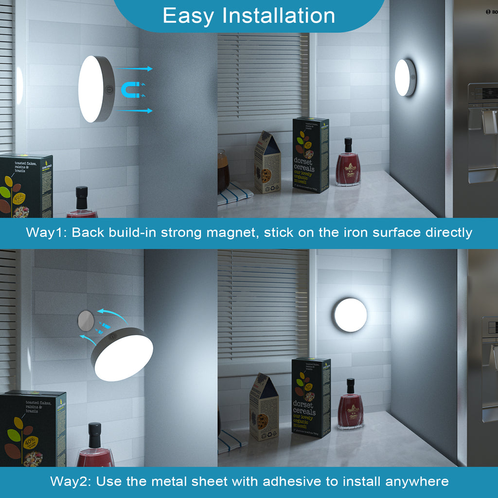 Round tap LED Night Light
