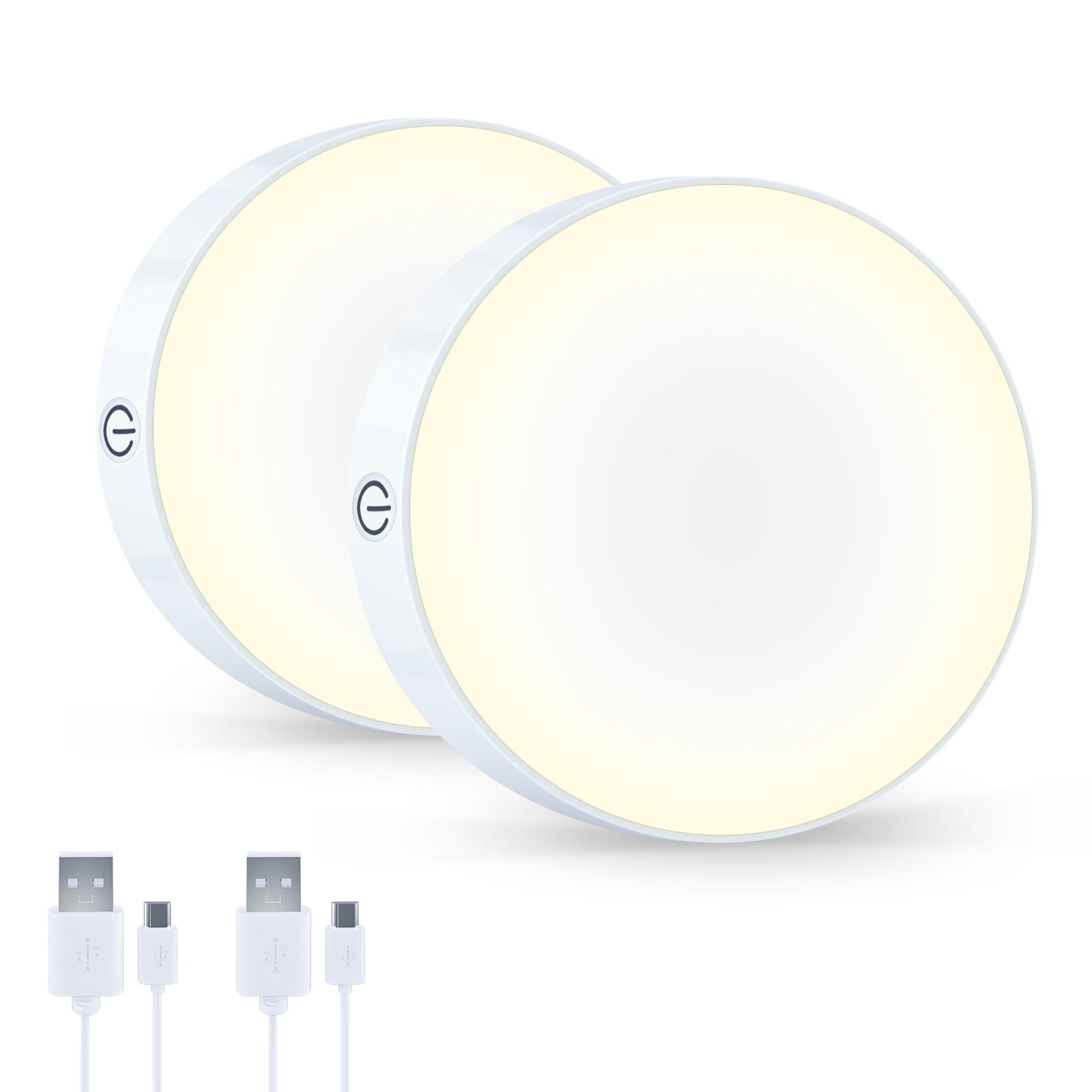 Round tap LED Night Light